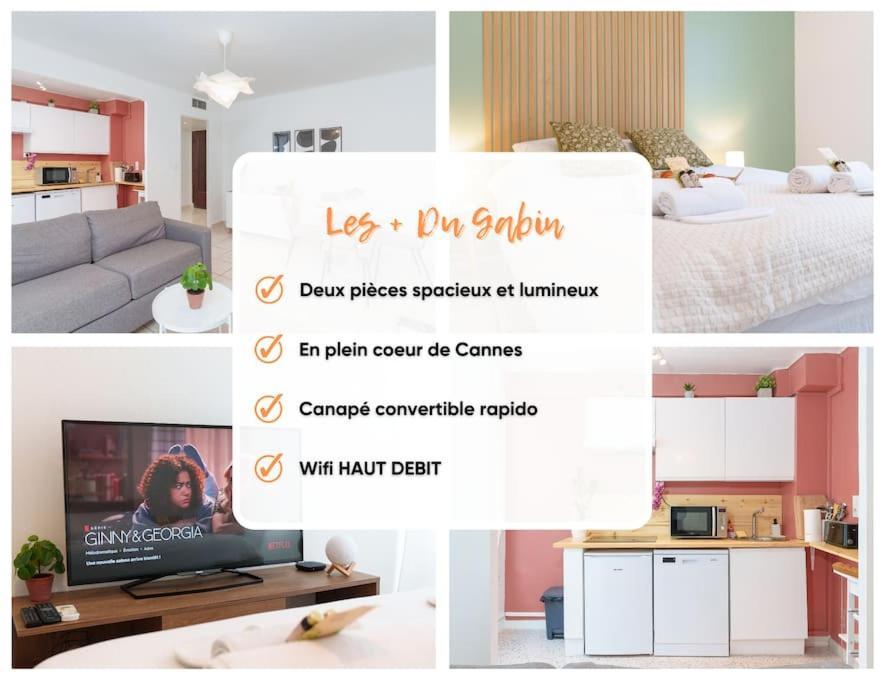 Le Gabin By Apirent #Centre-Ville #Climatisation #Wifi Cannes Eksteriør bilde